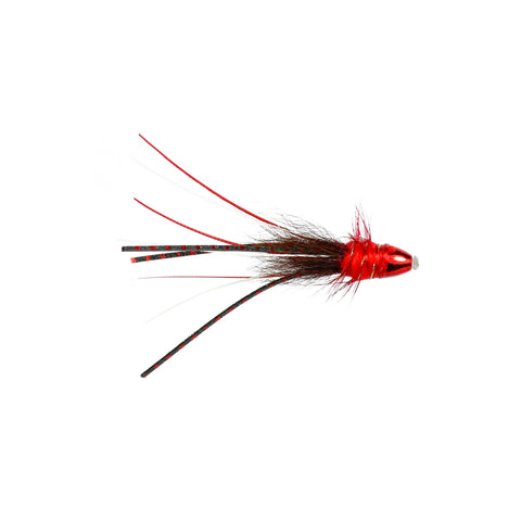 Caledonia Red Francis Bomb Tungsten Conehead Tube Fly