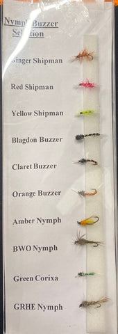 SFT Buzzer/ Nymph Fly Collection