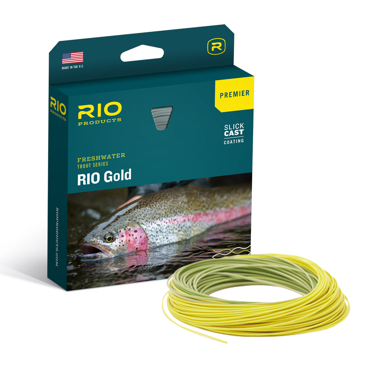 Rio Premier Gold Fly Line - Colour Moss/Gold – Somers Fishing Tackle
