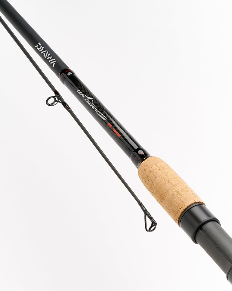 daiwa 20 wilderness spinning fishing rod Compleat Angler Nedlands Full length EVA foam handle has a round rubber butt cap for use in rod holders and downriggers Daiwa Wilderness Trolling Rod