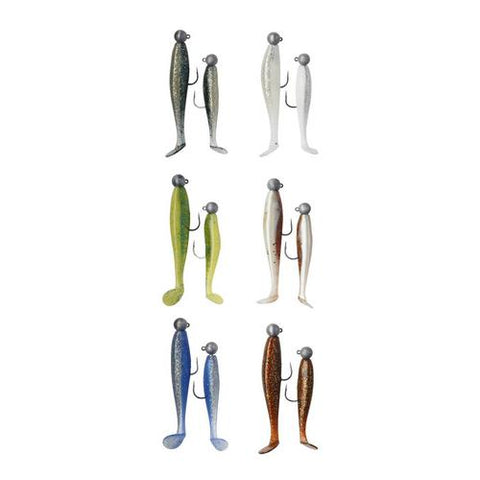 Abu Pre-rigged Paddletail - 2pk