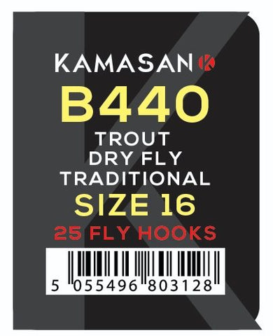 Kamasan B440 Trout Dry Fly Hook