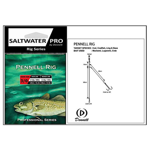 Dennett Pro Series Pennell Rig 4/0