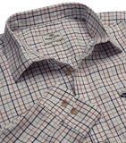 Hoggs Of Fife Inverness Cotton Tattersall Shirt