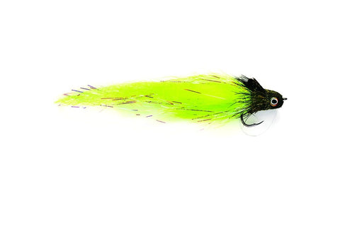 Monster Dahlberg Diver Chartreuse Pike Fly 4/0