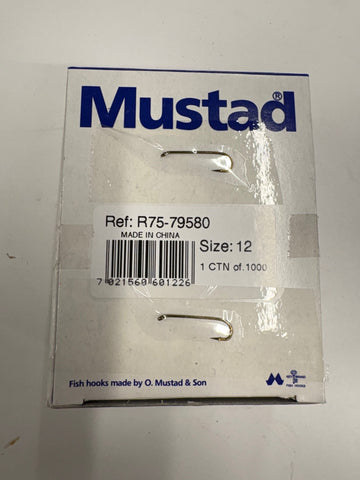 Mustad R75-79580 - Box 1000 hooks