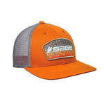 Sage Patch Trucker Hat Orange - Brooke Trout