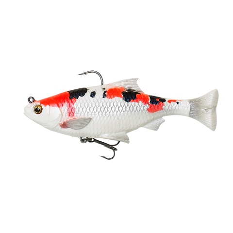 Savage Gear 3D Pulse Tail Roach Koi ready to fish