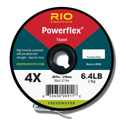 Rio Powerflex 30yd spools Tippet