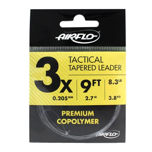 Airflo Tactical 7ft Tapered Leader – Somers Fishing Tackle