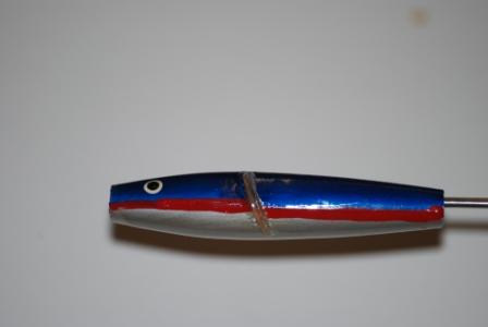 devon minnow fishing lure Devon Minnow Blue/ Red & Silver – Somers Fishing Tackle