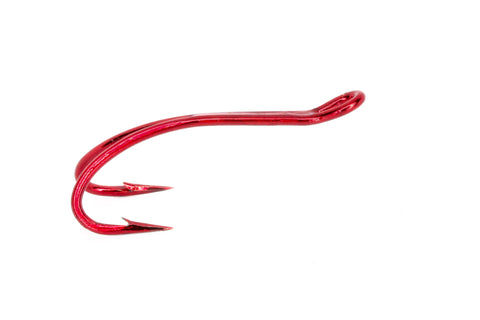 Partridge Patriot Fly Double Up-Eye Red Hooks