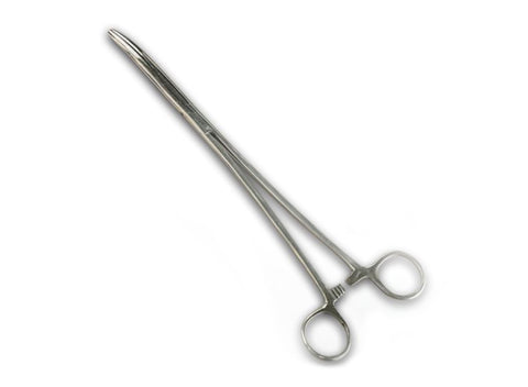 Fladen Curved Forceps 6" Stainless Steel
