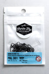 Fario FBL301 Ultimate Wet Fly Barbless Black Nickel Hooks 100pcs