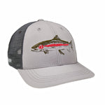 Rep Your Water Rainbow Trout Mykiss Trucker Cap