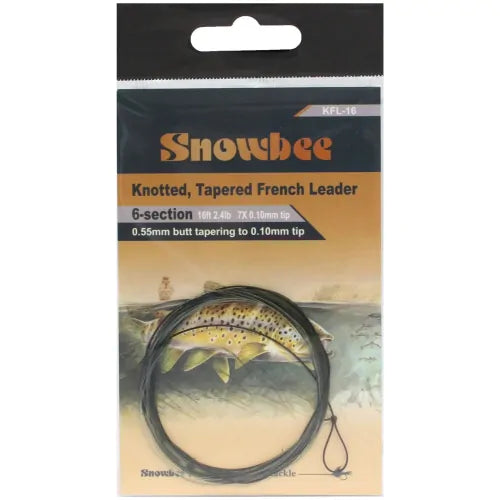 Snowbee Tapered French leader 12ft – Somers Fishing Tackle